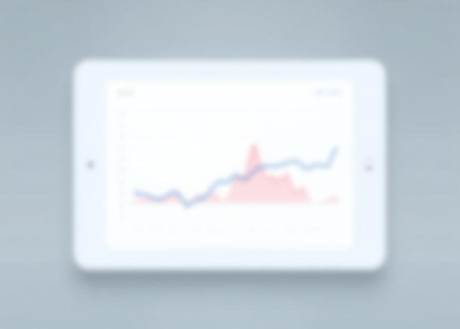 Financial chart showing peak to trough loss analysis